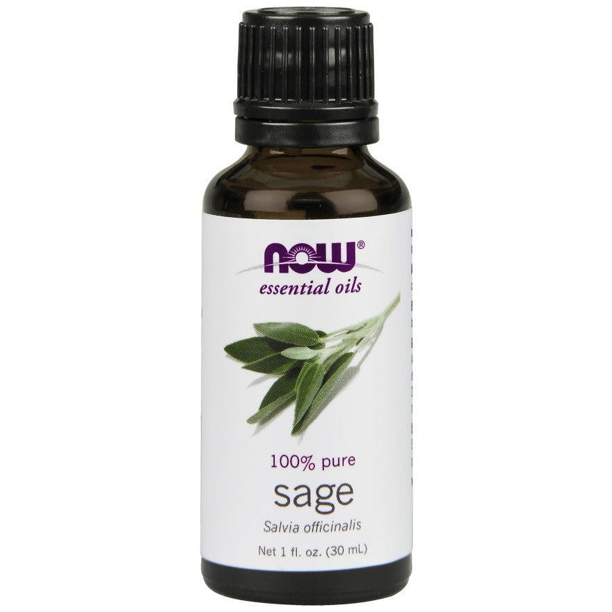 NOW Foods Essential Oil, Sage Oil - 30 ml.