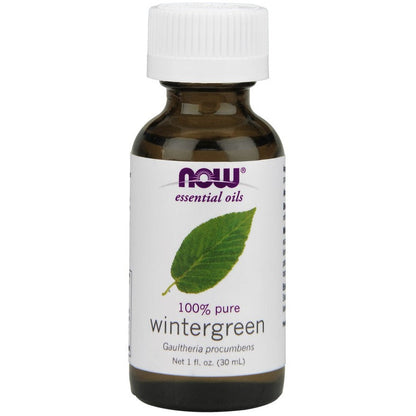 NOW Foods Essential Oil, Wintergreen Oil - 30 ml.