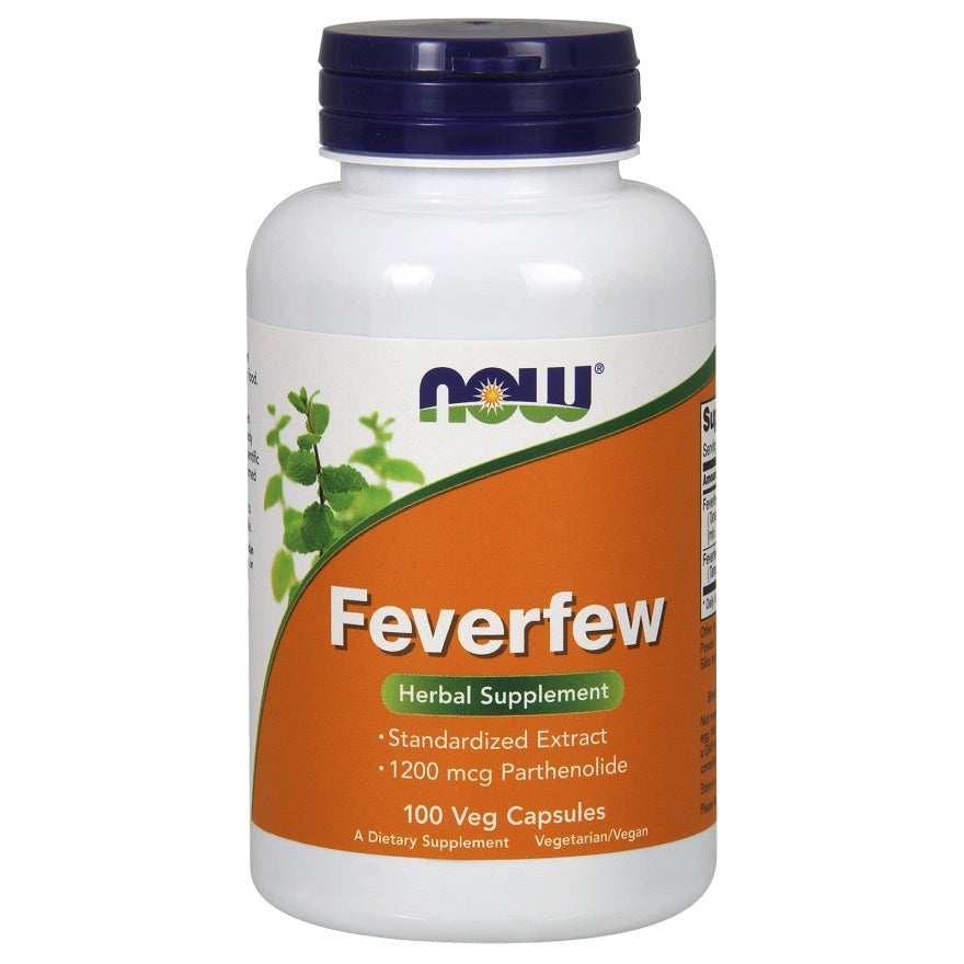 NOW Foods Feverfew - 100 vcaps