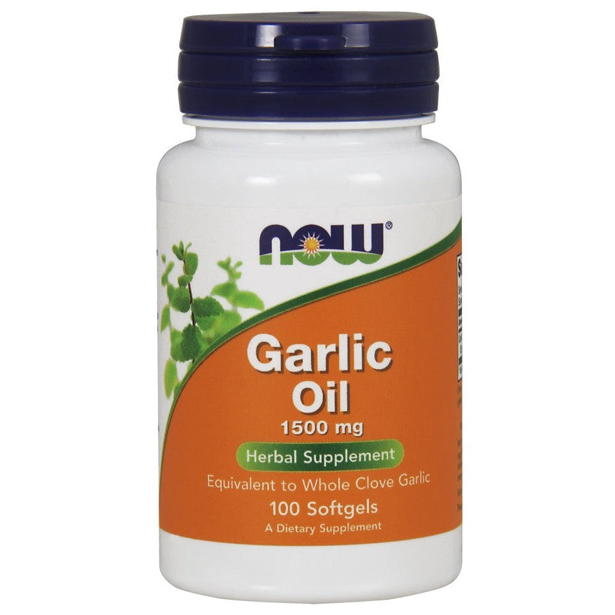 NOW Foods Garlic Oil, 1500mg - 100 softgels