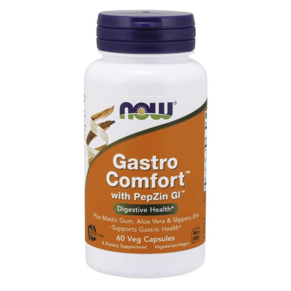 NOW Foods Gastro Comfort with PepZin GI - 60 vcaps