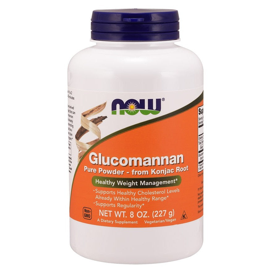 NOW Foods Glucomannan from Konjac Root, Pure Powder - 227g