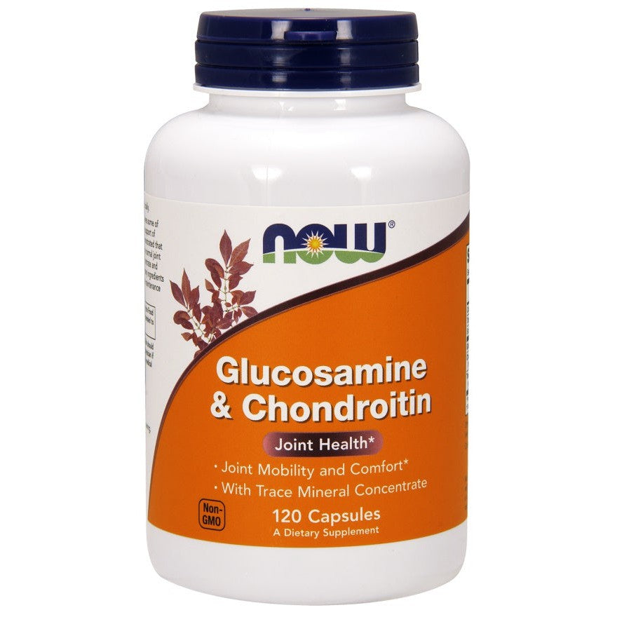 NOW Foods Glucosamine & Chondroitin with Trace Mineral Concentrate - 120 caps