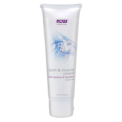 NOW Foods Joint & Muscle Cream - 118 ml.
