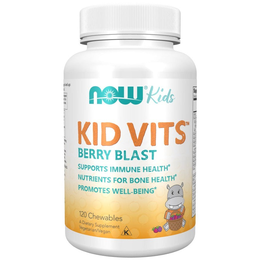 NOW Foods Kid Vits, Berry Blast - 120 chewables