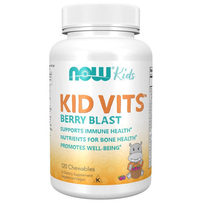 NOW Foods Kid Vits, Berry Blast - 120 chewables