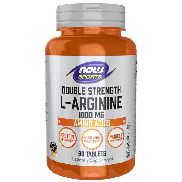 NOW Foods L-Arginine, 1000mg - 60 tablets