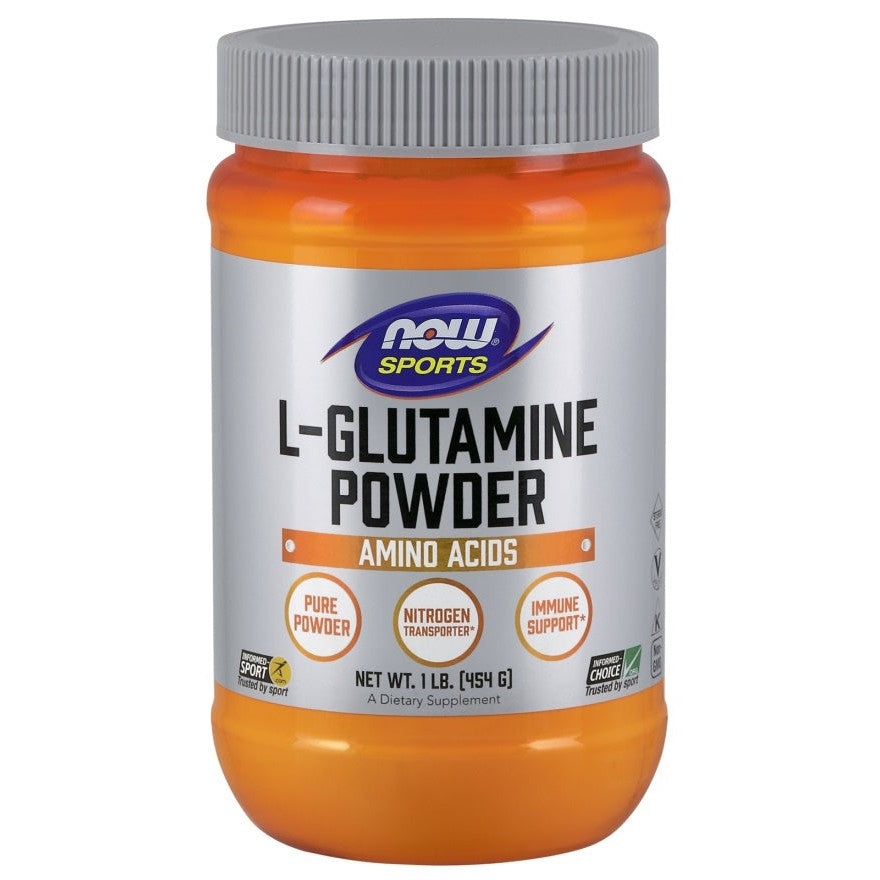 NOW Foods L-Glutamine, Powder - 454g