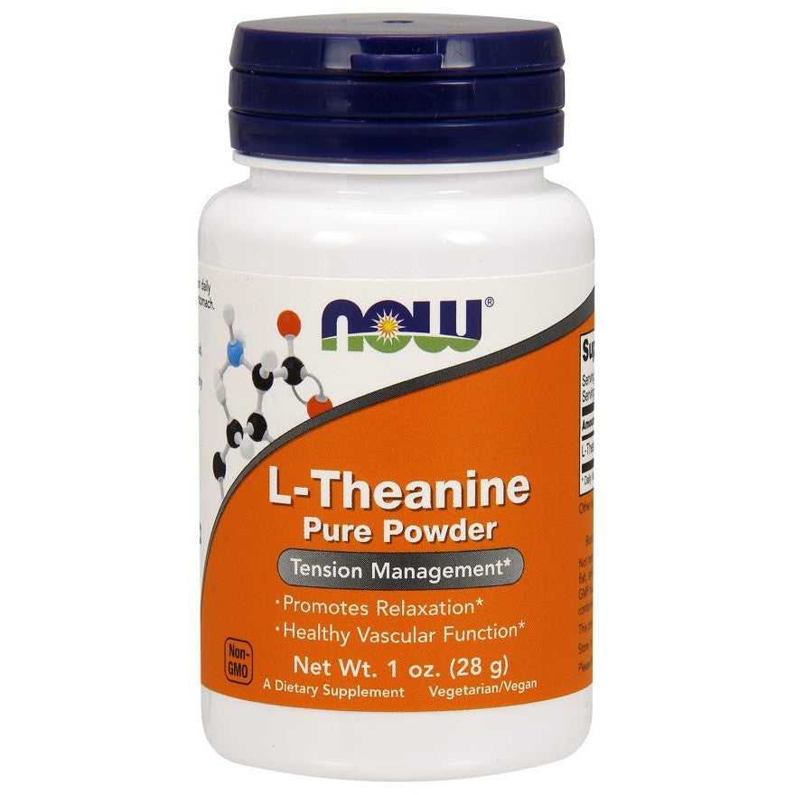 NOW Foods L-Theanine, Pure Powder - 28g