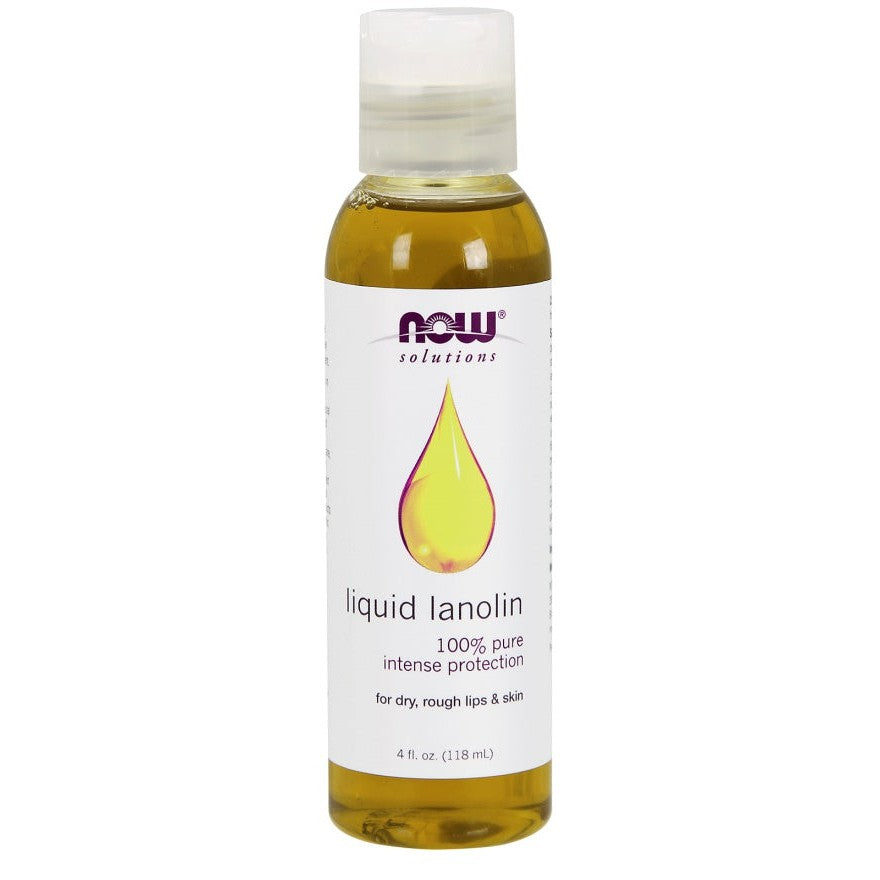 NOW Foods Lanolin, 100% Pure Liquid - 118 ml.