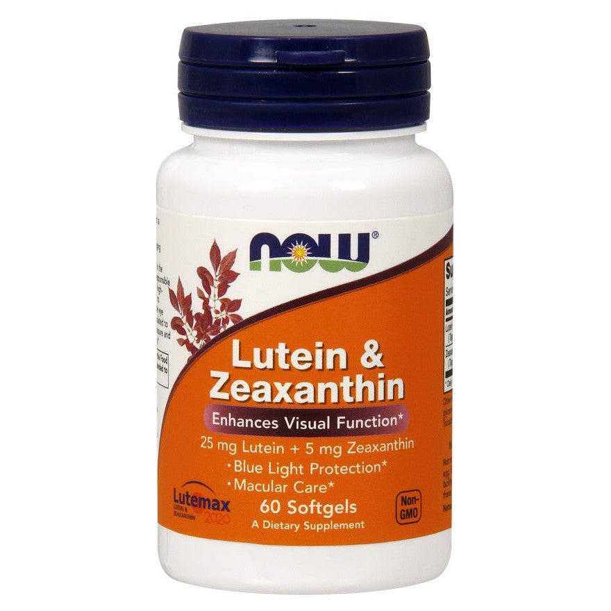 NOW Foods Lutein & Zeaxanthin - 60 softgels