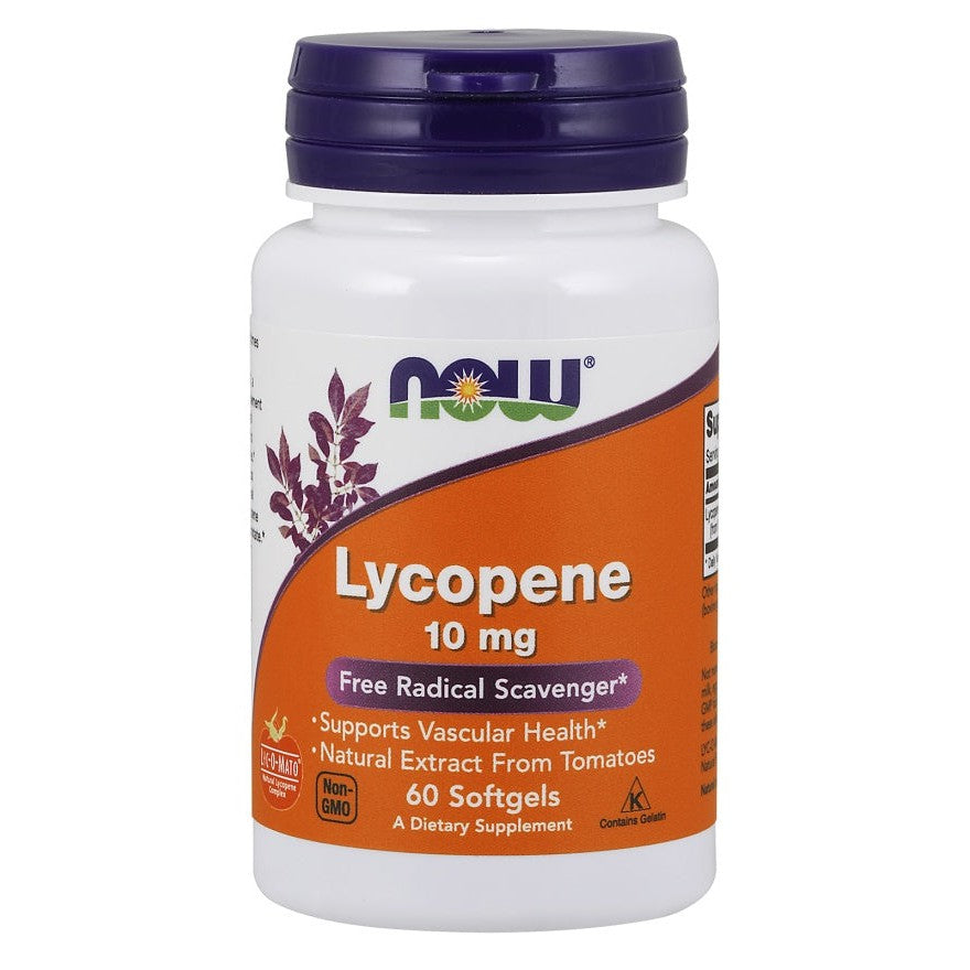 NOW Foods Lycopene, 10mg - 60 softgels