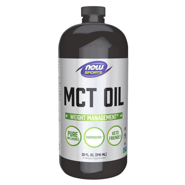 NOW Foods MCT Oil, Pure Liquid - 946 ml.