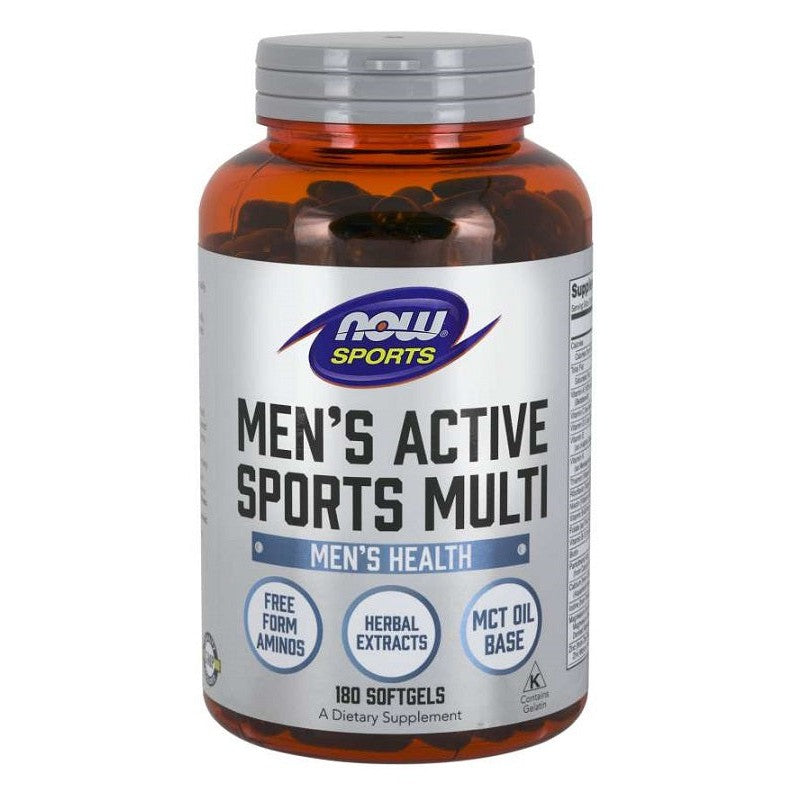 NOW Foods Men's Active Sports Multi - 180 softgels