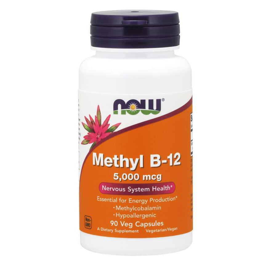 NOW Foods Methyl B-12, 5000mcg - 90 vcaps