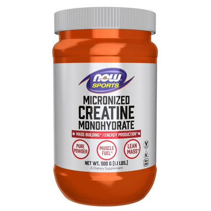 NOW Foods Micronized Creatine Monohydrate - 500g
