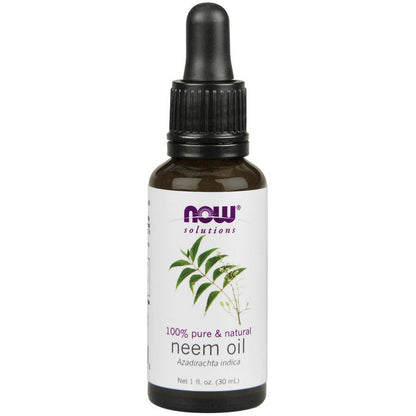NOW Foods Neem Oil, 100% Pure - 30 ml.