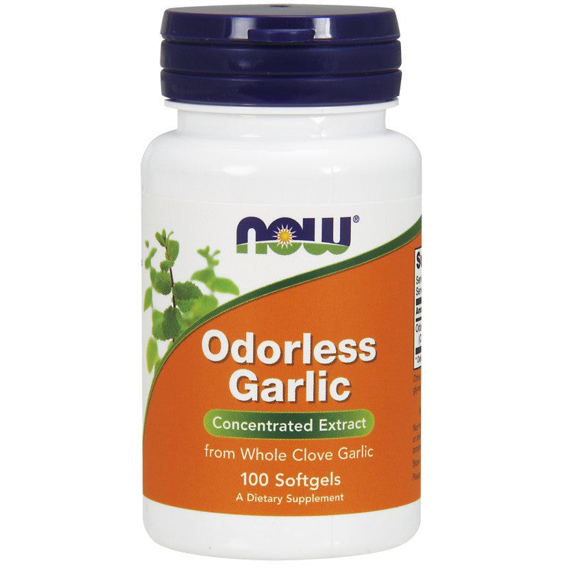 NOW Foods Odorless Garlic - 100 softgels