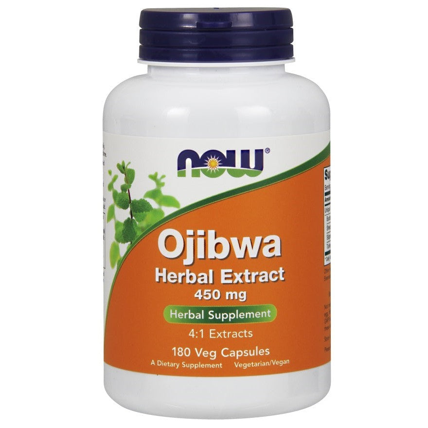 NOW Foods Ojibwa Herbal Extract, 450mg - 180 vcaps