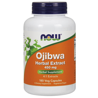 NOW Foods Ojibwa Herbal Extract, 450mg - 180 vcaps