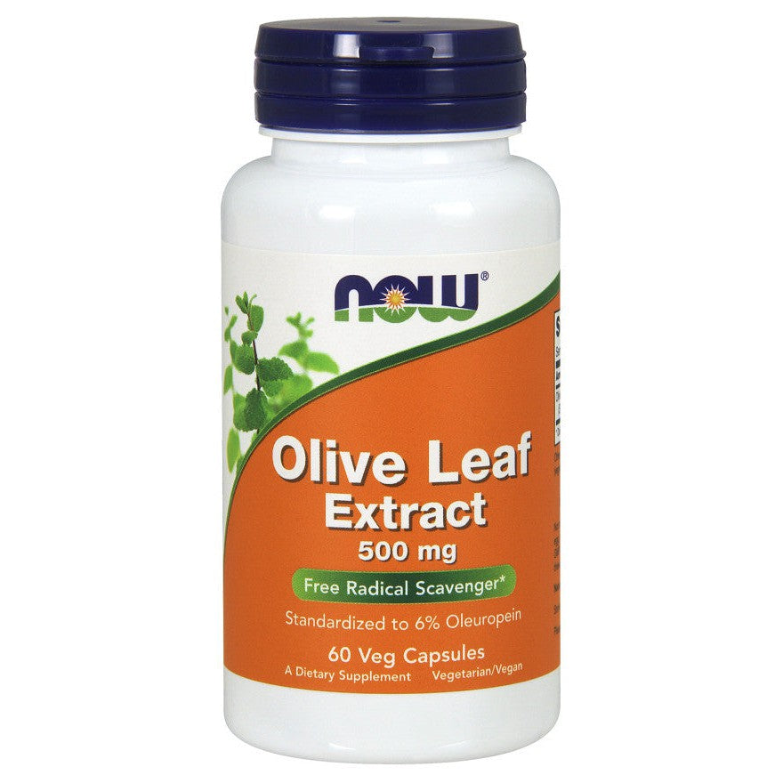 NOW Foods Olive Leaf Extract, 500mg - 60 vcaps