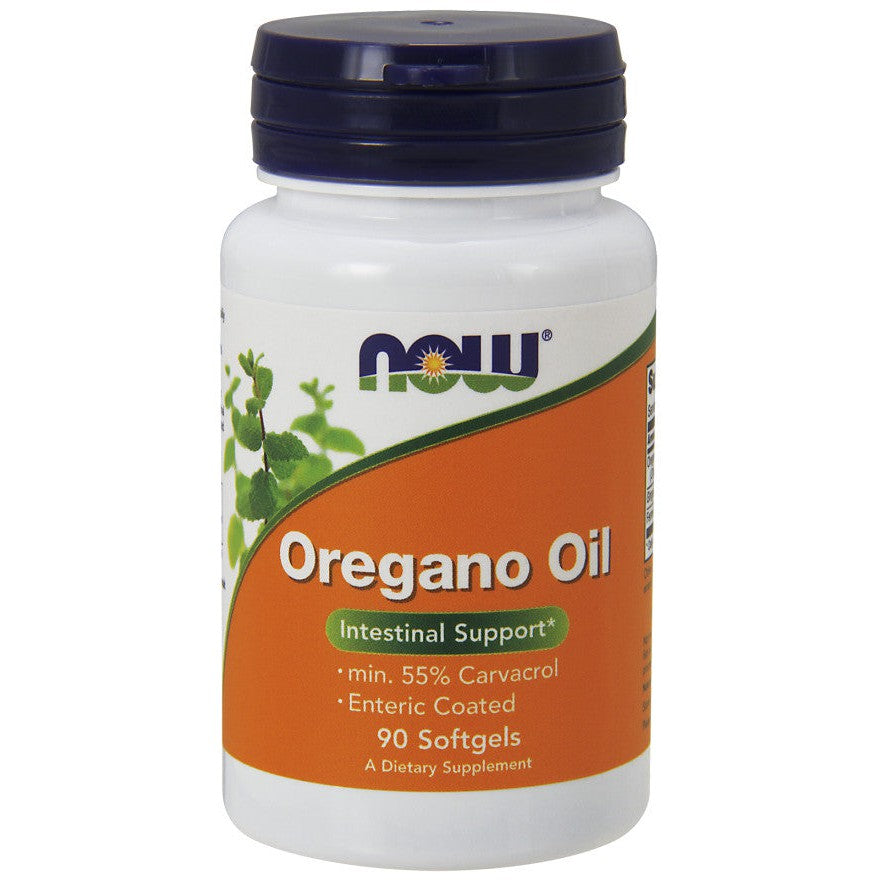 NOW Foods Oregano Oil, Enteric - 90 softgels