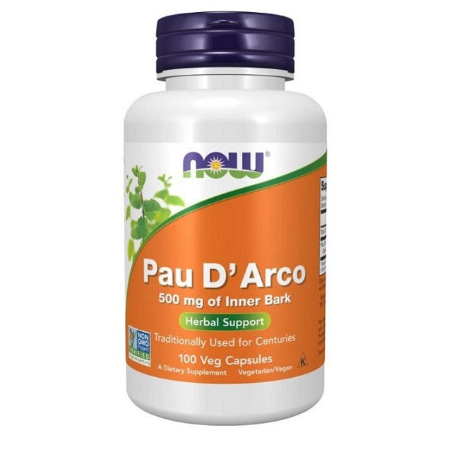 NOW Foods Pau D'Arco, 500mg - 100 vcaps