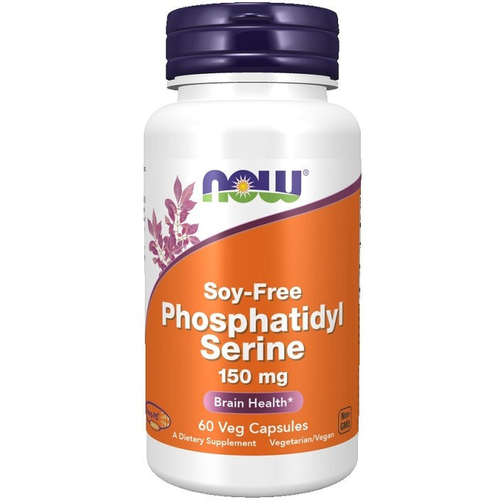 NOW Foods Phosphatidyl Serine, 150mg Soy Free - 60 vcaps