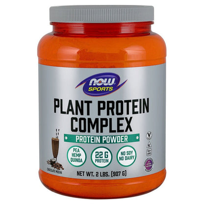 NOW Foods Plant Protein Complex, Chocolate Mocha - 907g