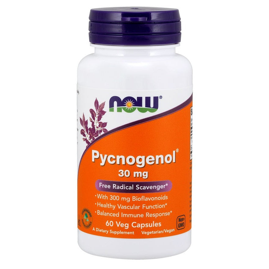 NOW Foods Pycnogenol, 30mg - 60 vcaps