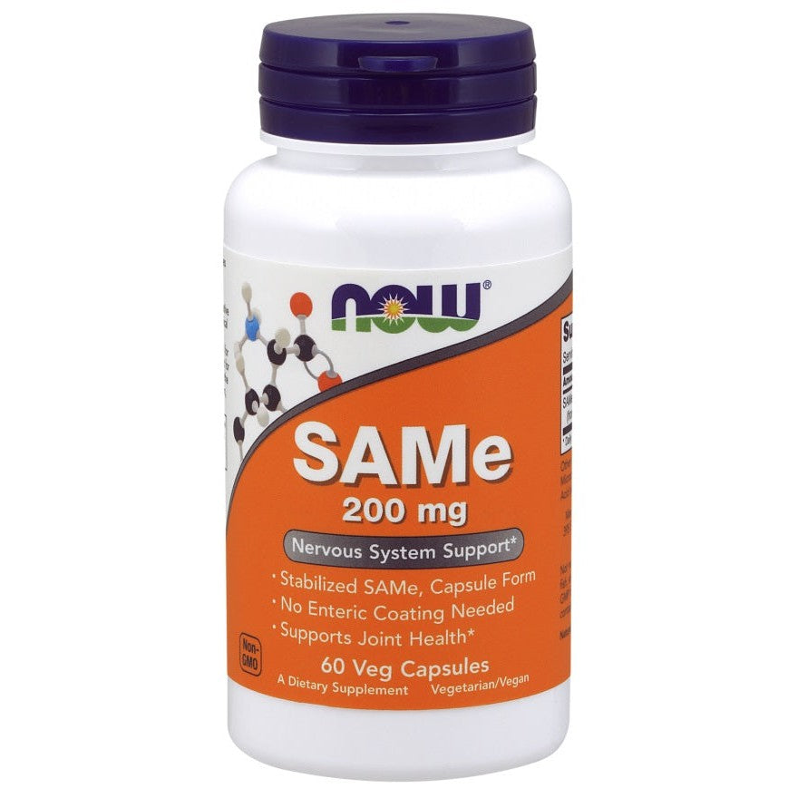 NOW Foods SAMe, 200mg - 60 vcaps