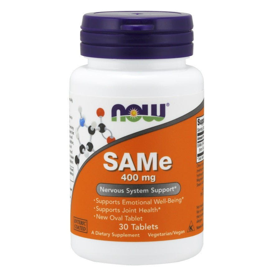 NOW Foods SAMe, 400mg - 30 tabs