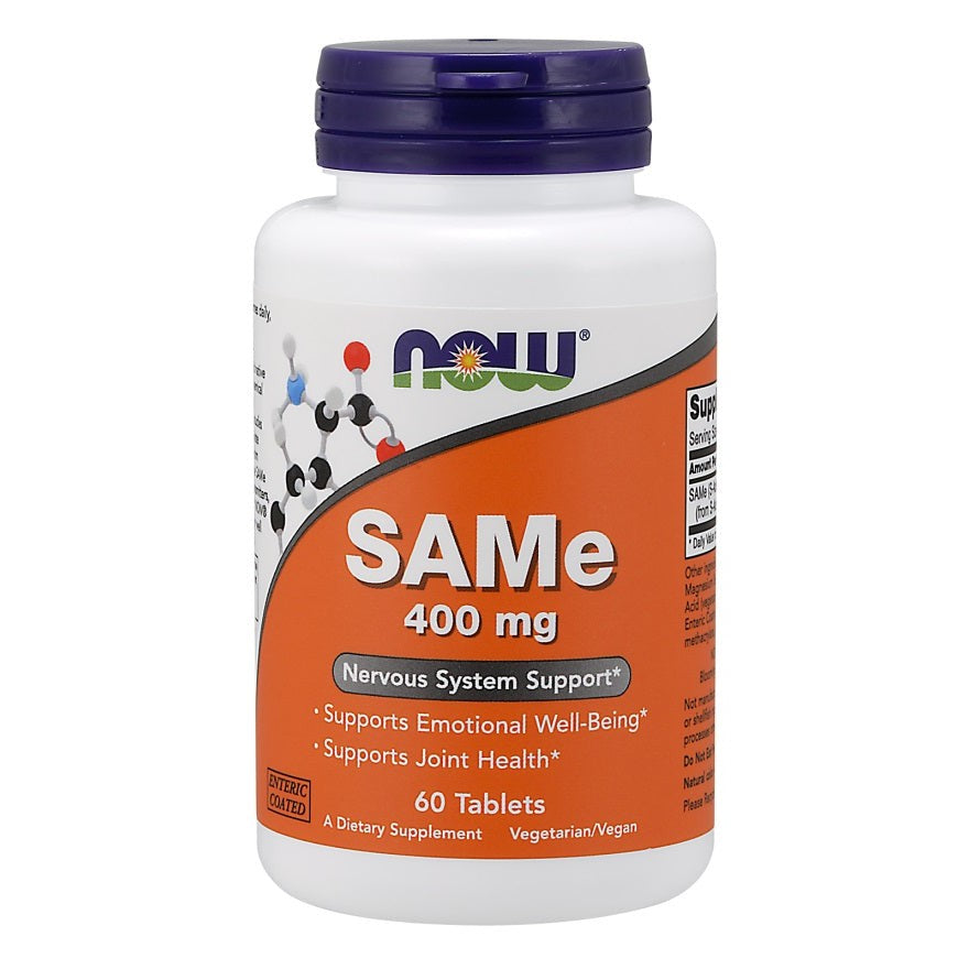 NOW Foods SAMe, 400mg - 60 tabs