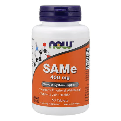 NOW Foods SAMe, 400mg - 60 tabs