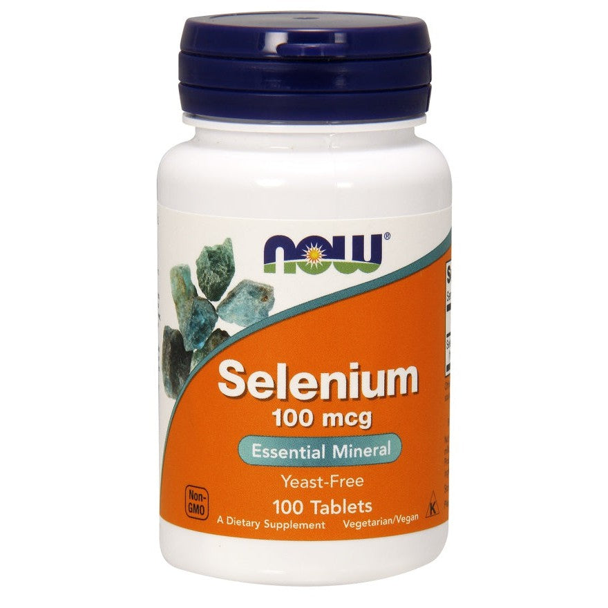 NOW Foods Selenium, 100mcg - 100 tabs