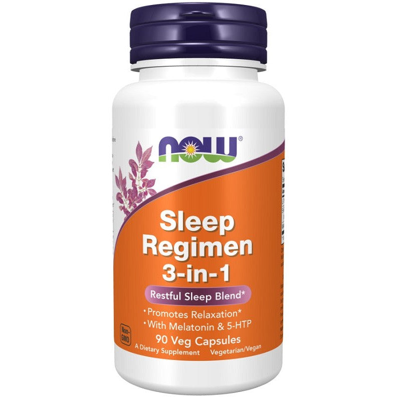 NOW Foods Sleep Regimen 3-in-1 - 90 vcaps