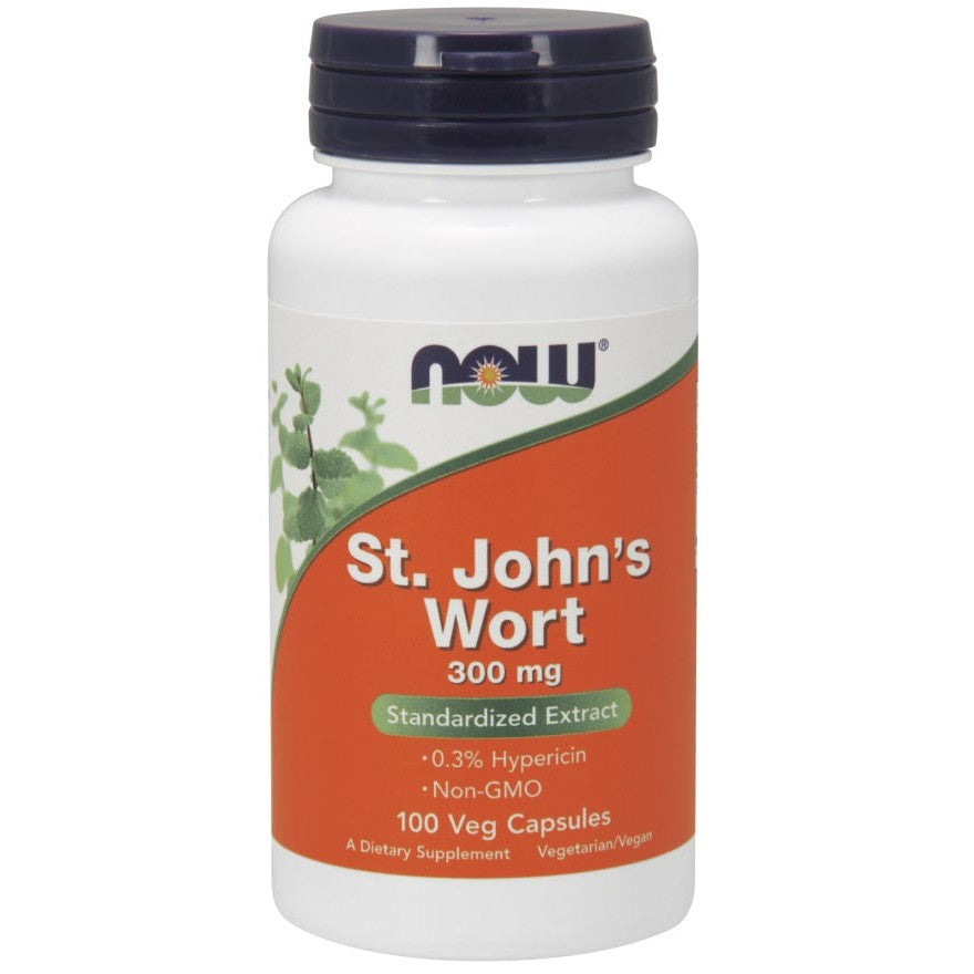 NOW Foods St. John's Wort, 300mg - 100 vcaps