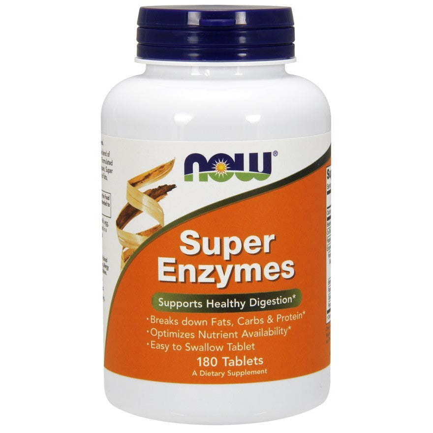 NOW Foods Super Enzymes - 180 tabs
