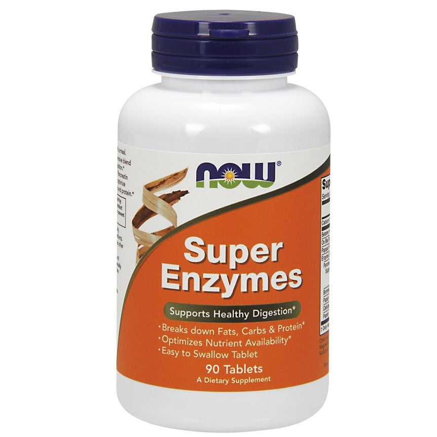 NOW Foods Super Enzymes - 90 tabs