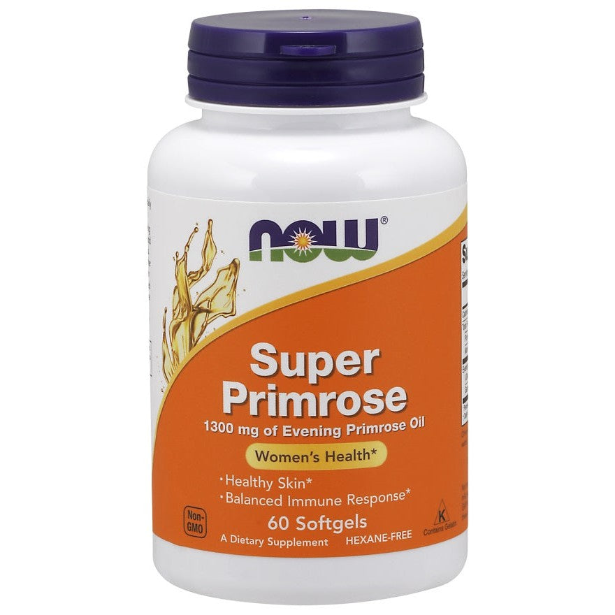 NOW Foods Super Primrose, 1300mg - 60 softgels