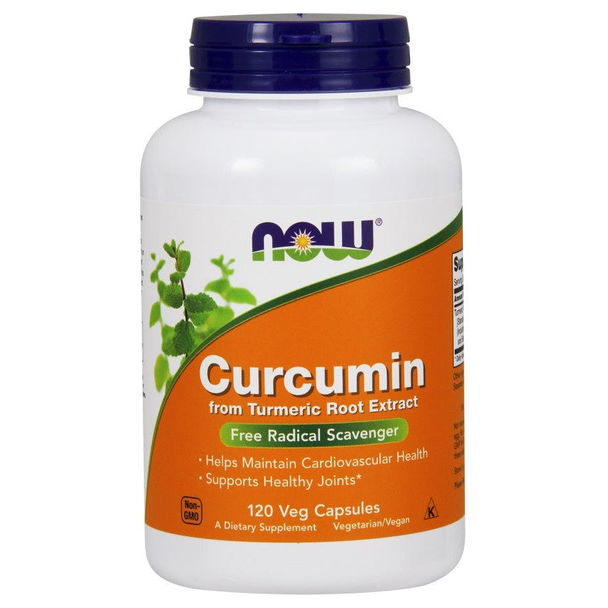 NOW Foods Turmeric Curcumin - 120 vcaps