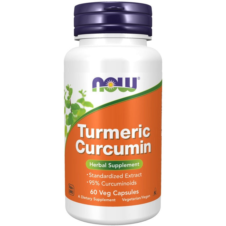 NOW Foods Turmeric Curcumin - 60 vcaps