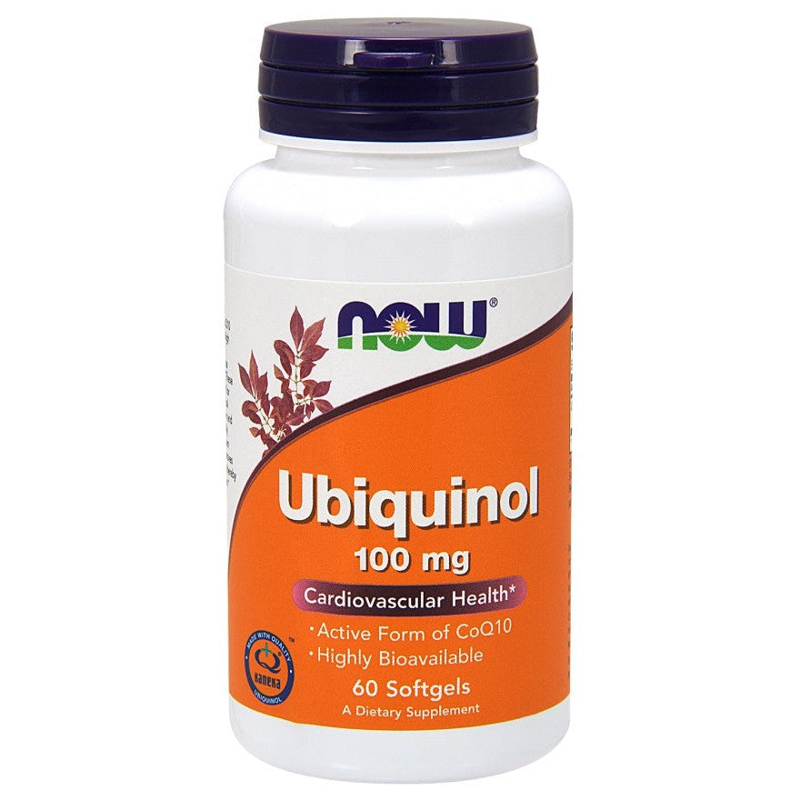 NOW Foods Ubiquinol, 100mg - 60 softgels