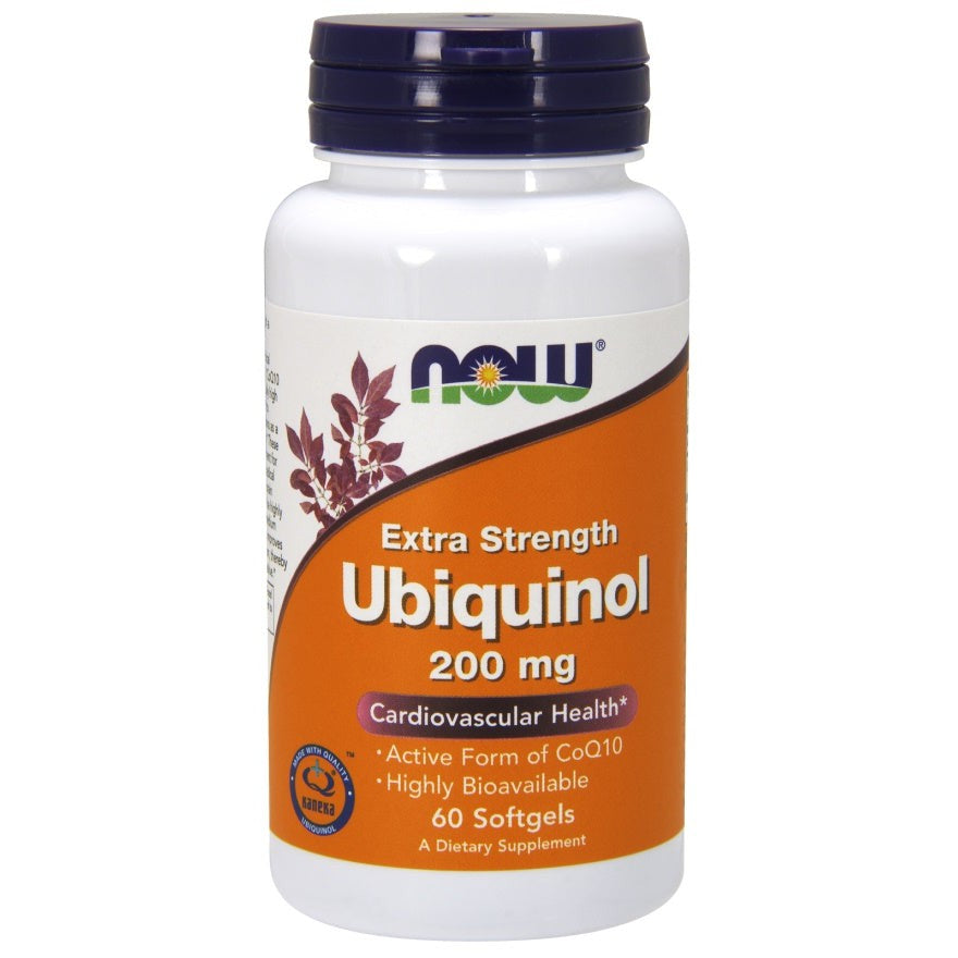 NOW Foods Ubiquinol, 200mg - 60 softgels