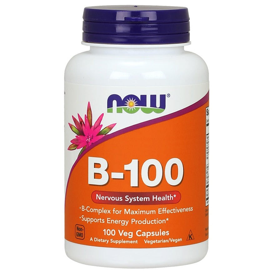 NOW Foods Vitamin B-100 - 100 vcaps