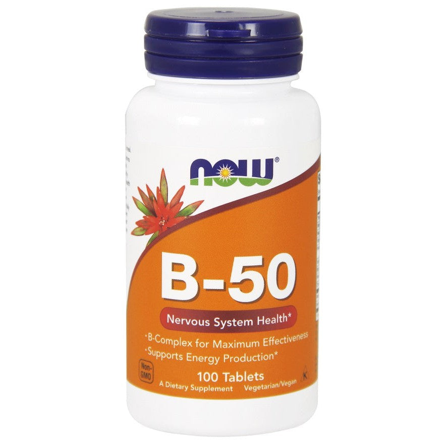 NOW Foods Vitamin B-50 - 100 tablets