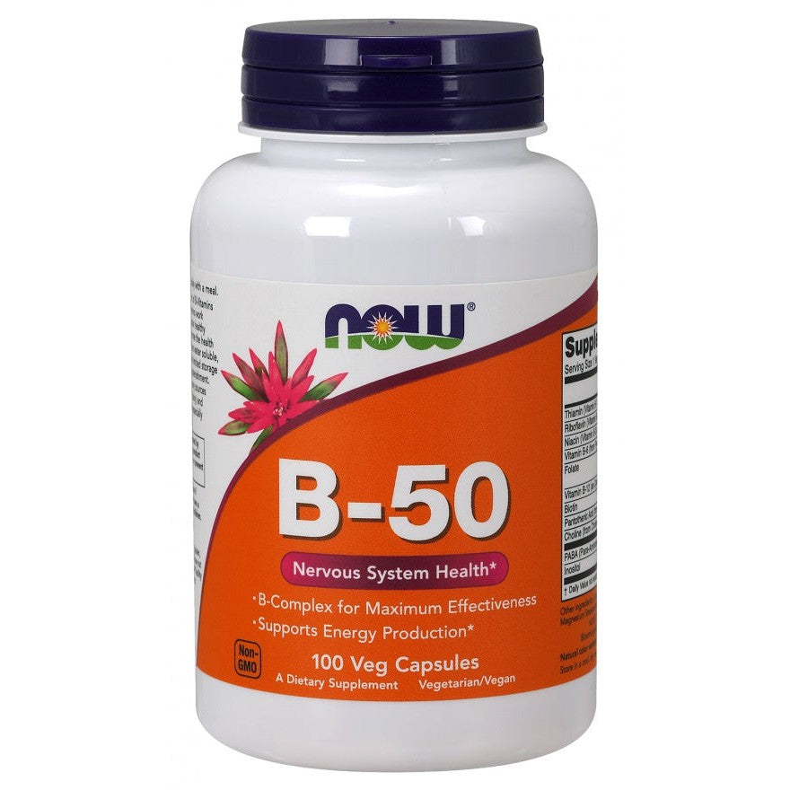NOW Foods Vitamin B-50 - 100 vcaps