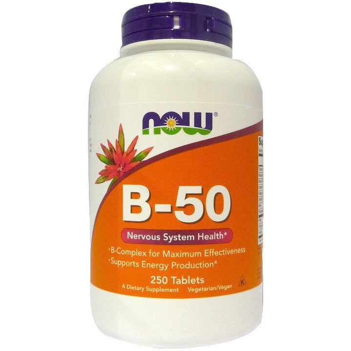 NOW Foods Vitamin B-50 - 250 tablets