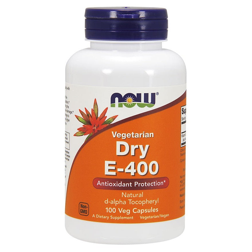 NOW Foods Vitamin E-400 Dry, Vegetarian - 100 vcaps