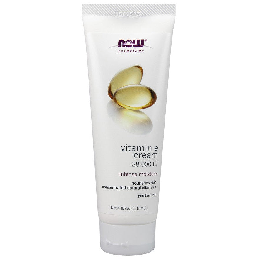 NOW Foods Vitamin E Cream - 118 ml.
